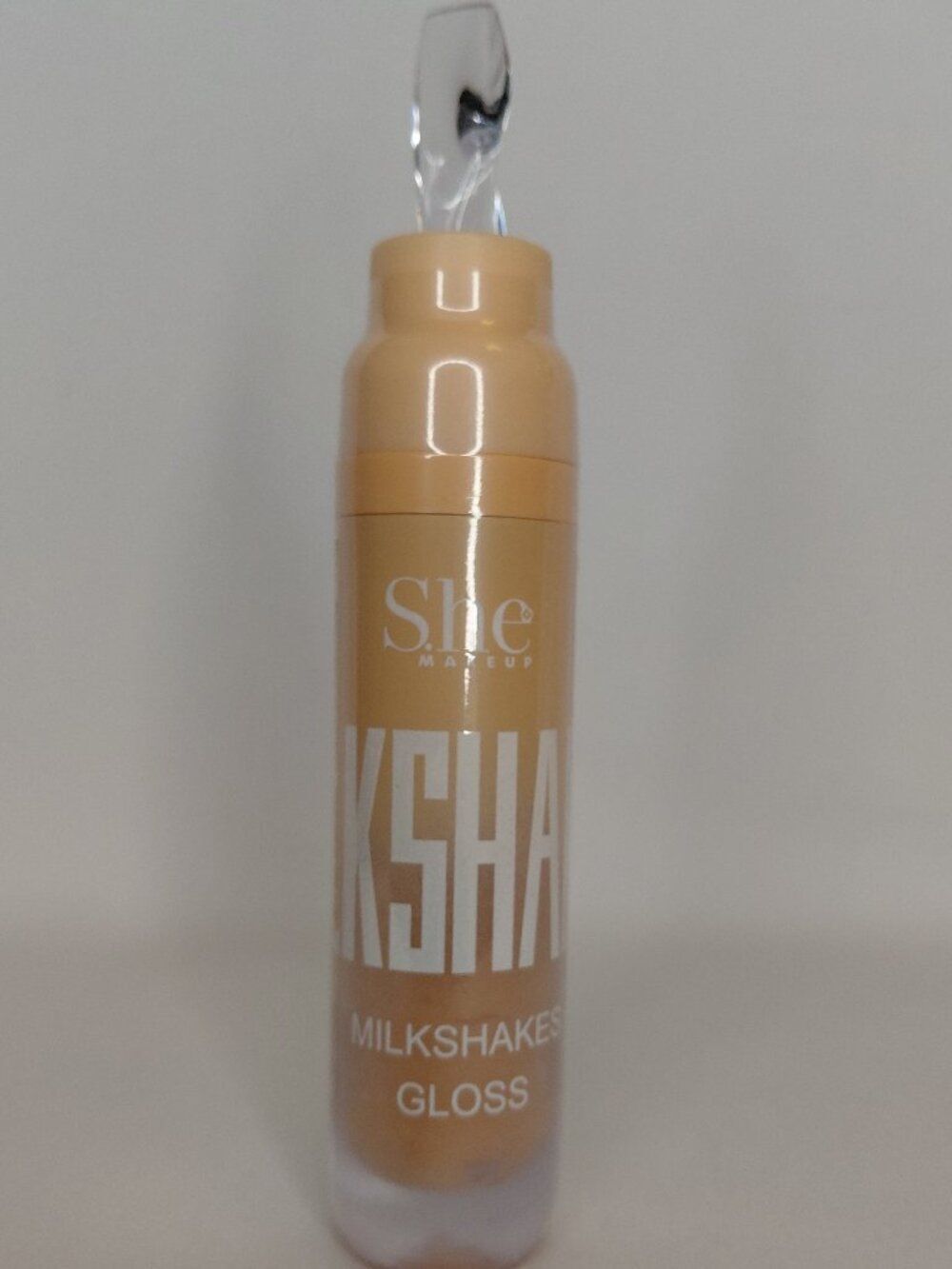 S.HE Makeup - Milkshake Lip Gloss - Cantaloupe